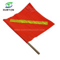 Plastic Traffic Road/Street Safety Warning Anti-UV/Waterproof PVC/Polyester/Nylon Printing Reflective/Fluorescent Color Square/Triangle String Delineator